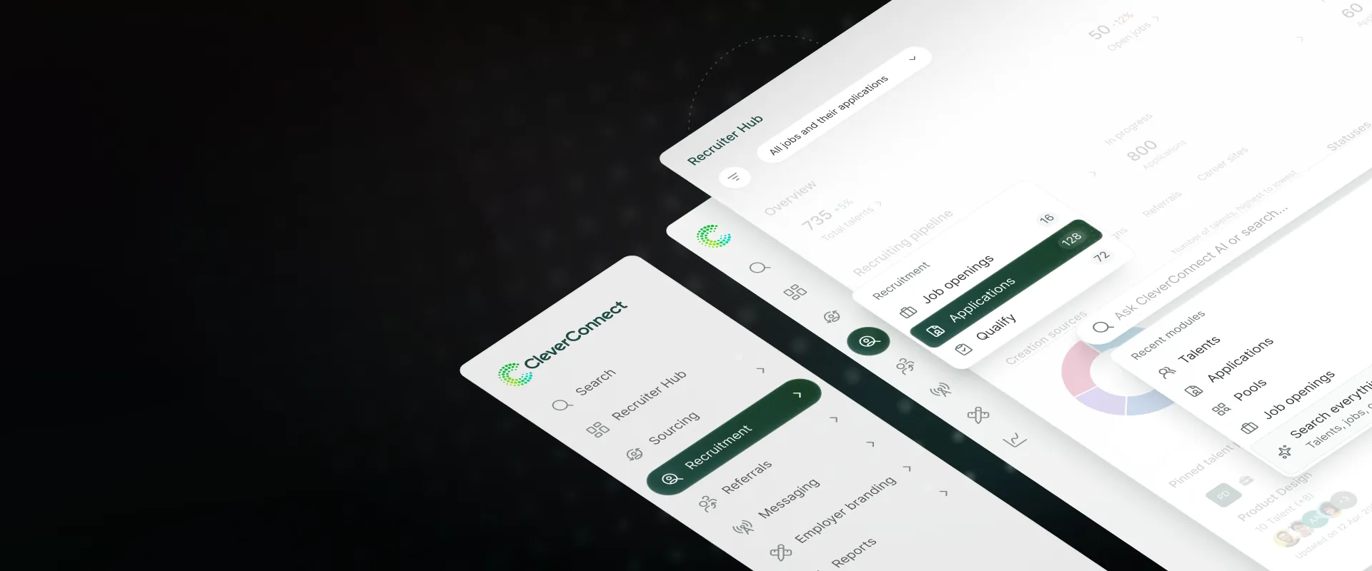 Banner: Navigation Consolidation, One IA for 4 SaaS Products